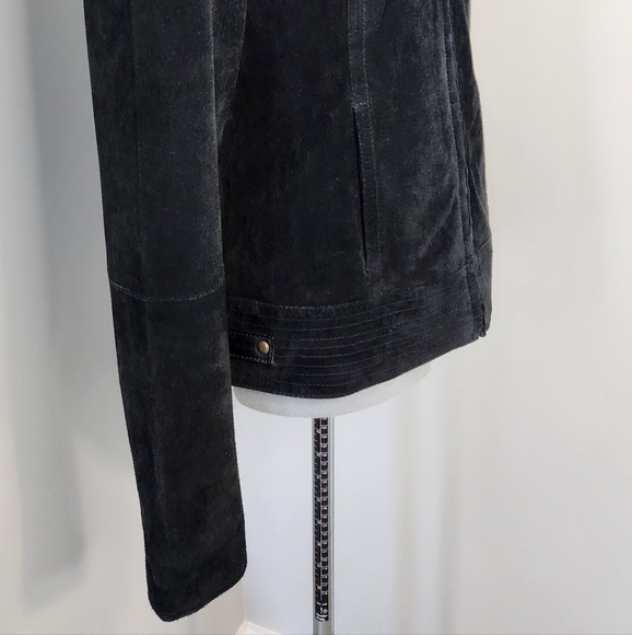 Ruff Hewn suede jacket, medium, black - Picture 3 of 7